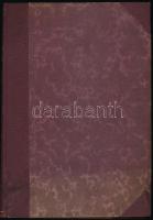 1937 Magyar Könyvbarátok Diáriuma 1937. év 1-8. sz., teljes évfolyam. Félvászon-kötésben