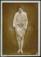 cca 1920 Szolidan erotikus fotó 8,5x12 cm