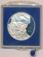 Kiss György (1943-) 1990. "MÉE - Száz éve született Ferenczy Noémi" jelzett Ag emlékérem Á...