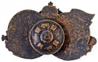 Szovjetunió DN "Tengeralattjáró szolgálati jelvény" zománcozott fém jelvény (50x30mm) T:2
...