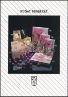 5 db csokoládéval kapcsolatos reklám, címke és okmány (Suhajda, Édes Anna, konyakmeggy, stb.)