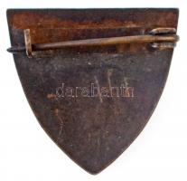 ~1920-1930. "ÉME (Ébredő Magyarok Egyesülete)" zománcozott fém jelvény (24x23mm) T:2