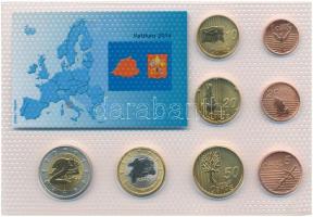 Vatikán 2014. 1c-2E (8xklf) forgalmi sor T:1
Vatican 2014. 1 Cent - 2 Euro (8xdiff) coin set C:UNC