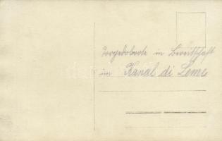 Lim, Kanal di Leme; Az Osztrák-Magyar Haditengerészet torpedónaszádjai a kikötőben / K.u.K. Kriegsma...