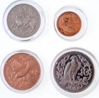 Man-sziget 1980. 1/2p + 2p + 5p + 10p T:PP,1-,2
Isle of Man 1980. 1/2 Penny + 2 Pence + 5 Pence + 1...