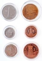 Man-sziget 2011. 1p + 2p + 5p + 10p + 20p + Kanada 2006. 1$ T:PP,1-
Isle of Man 2011. 1 Penny + 2 P...
