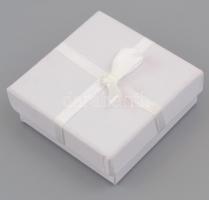 Festett gyöngy szett, cirkón kövekkel, eredeti dobozkájában