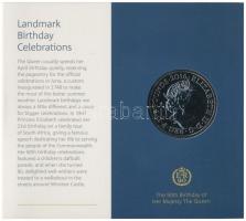 Nagy-Britannia 2016. 5Ł Cu-Ni "II. Erzsébet 90. születésnapja" eredeti díszkiadásban T:BU
...