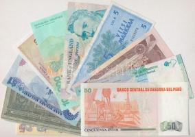 10db-os vegyes külföldi bankjegy tétel, közte Finnország, Svédország, Nagy-Britannia T:I-III-
10pcs...