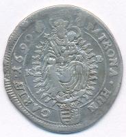 1690K-B 15kr Ag "I. Lipót" Körmöcbánya (6,3g) T:2-
Hungary 1690K-B 15 Kreuzer Ag "Le...