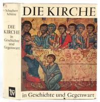 August Schuchert-Heinz Schütte: Die Kirche im Geschichte und Gegenwart. Bonn, 1969, Borromäusvereins. Német nyelven. Kiadói egészvászon-kötés, kiadói papír védőborítóban, a papír védőborítón apró szakadásokkal.