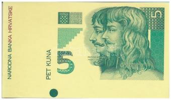 Horvátország 1993. 5K előlapi színpróba + 20K előlapi színpróba + 50K előlapi színpróba + 200K előla...