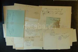 59db okmánykivágás hivatali bélyegzőkkel közte judaika