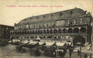 Padova, Piazza delle Erbe e Palazzo della Ragione / market with palace