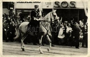 1940 Nagyvárad, Oradea; bevonulás, Horthy Miklós, Dr. Grosz fogorvos, ékszerész és órás és Sós üzlete / entry of the Hungarian troops, Horthy (Rb)