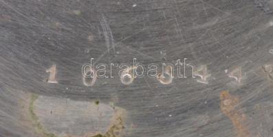 G. Gutekins Gerstetten feliratos erüst zsebóra működő állapotban, számlapon hajszálrepedések, nagymu...