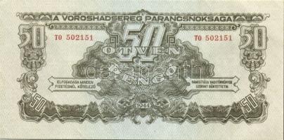 1944. 50P "V.H."(2x) egymásutáni sorszámokkal T:I