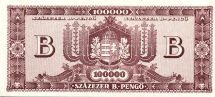 1946. 100.000.000MP(2x) + 10.000BP(3x) + 100.000.000BP(5x) összesen 10db T:I,I-