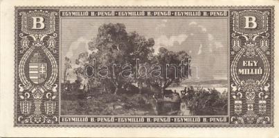 1946. 100.000.000MP papírránccal T:I- + 10.0000BP papírránccal T:II folt + 1000.000BP papírránccal T...