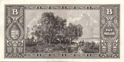 1945. 10.000P lemezhibás bélyeggel! T:II + 100.000.000MP(2x) + 10.000BP(1x) + 1000.000BP(4x) T:II+ c...