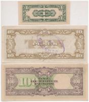 Holland Kelet-India / Japán megszállás 1942. 1c + 	
Fülöp-szigetek / Japán megszállás 1943-1944. 5P...