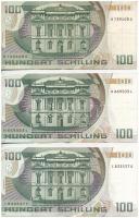 Ausztria 1984 (1985). 100Sch (3x) T:III
Austria 1984 (1985). 100 Schilling (3x) C:F
Krause 150
