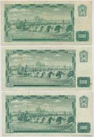 Csehszlovákia 1961. 3K + 100K(3X) + 1964. 50K + 1986. 10K + 1987. 50K T:III,III-
Czechoslovakia 196...