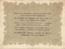 1848. 10Ft "Kossuth bankó" T:II