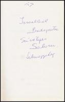 Schnapp Lea: Nem lesz többé vízözön. Haifa, 1992, Tamir-ny. Kiadói kartonált papírkötés. A szerző ál...