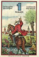 Német Birodalom/Weimari Köztársaság/ Rinteln 1920. 25Pf + 50Pf + 1M  3klf db, teljes sor T:I