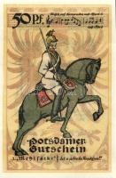 Német Birodalom/Weimari Köztársaság/ Potsdam 1921. 50Pf(6x) 6klf, teljes sor T:I