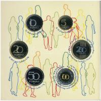 2011. 5Ft-200Ft (6xklf) "Az Európai Unió Tanácsának magyar elnöksége" forgalmi sor szettbe...