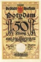 Német Birodalom/Weimari Köztársaság/ Potsdam 1921. 50Pf(6x) 6klf, teljes sor T:I