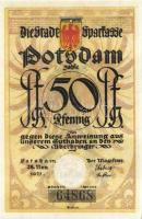Német Birodalom/Weimari Köztársaság/ Potsdam 1921. 50Pf(6x) 6klf, teljes sor T:I