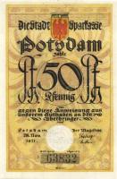 Német Birodalom/Weimari Köztársaság/ Potsdam 1921. 50Pf(6x) 6klf, teljes sor T:I