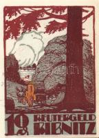 Német Birodalom/Weimari Köztársaság/ Ribnitz 1922. 10Pf + 25Pf +  50Pf 3klf, teljes sor T:I