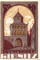 Német Birodalom/Weimari Köztársaság/ Ribnitz 1922. 10Pf + 25Pf +  50Pf 3klf, teljes sor T:I