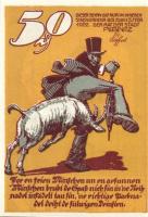 Német Birodalom/Weimari Köztársaság/ Ribnitz 1922. 10Pf + 25Pf +  50Pf 3klf, teljes sor T:I