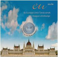 2011. 5Ft-200Ft (6xklf) forgalmi sor szettben + 3000Ft Ag "Az Európai Unió Tanácsának magyar el...