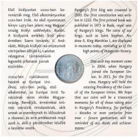 2011. 5Ft-200Ft (6xklf) forgalmi sor szettben + 3000Ft Ag "Az Európai Unió Tanácsának magyar el...