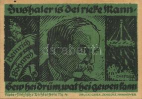 Német Birodalom/Weimari Köztársaság/ Hannover 1922. 2M + 3M + 5M + 10M + 20M 5klf, teljes sor T:I