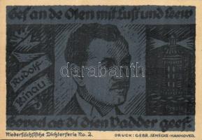 Német Birodalom/Weimari Köztársaság/ Hannover 1922. 2M + 3M + 5M + 10M + 20M 5klf, teljes sor T:I