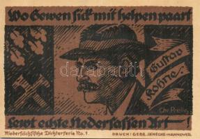 Német Birodalom/Weimari Köztársaság/ Hannover 1922. 2M + 3M + 5M + 10M + 20M 5klf, teljes sor T:I