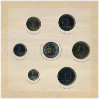 2008. 1Ft-100Ft (7xklf) "Reneszánsz emlékév" forgalmi sor szettben + Mátyás denár Ag fantá...