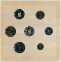 2008. 1Ft-100Ft (7xklf) "Reneszánsz emlékév" forgalmi sor szettben + Mátyás denár Ag fantá...
