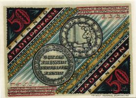 Német Birodalom/Weimari Köztársaság/ Paderborn 1921. 25Pf + 50Pf + 75Pf + 1M + 2M 5klf db, teljes so...