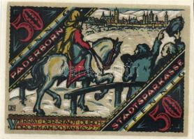 Német Birodalom/Weimari Köztársaság/ Paderborn 1921. 25Pf + 50Pf + 75Pf + 1M + 2M 5klf db, teljes so...