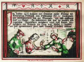 Német Birodalom/Weimari Köztársaság/ Paderborn 1921. 50Pf + 75Pf + 1M + 2M 4klf db, teljes sor T:I