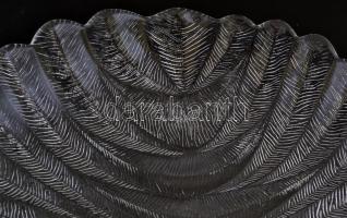 Dekoratív tál, hibátlan, formába öntött,  jelzés nélkül, d:28,5 cm