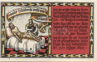 Német Birodalom/Weimari Köztársaság/ Helmarshaufen 1921. 50Pf + 1M + 2M 3klf, teljes sor T:I